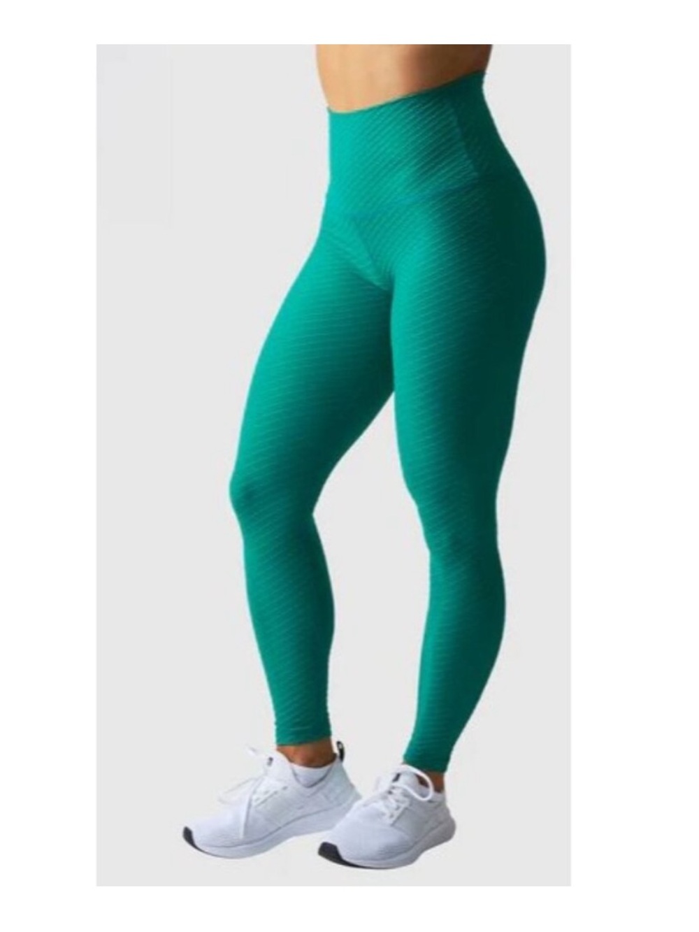 Born Primitive Paragon Legging Envy Green Textured Scrunch Butt High Rise